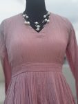 Baby Pink Silk Gown