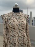 Silk Floral Gown by kiyshacouture