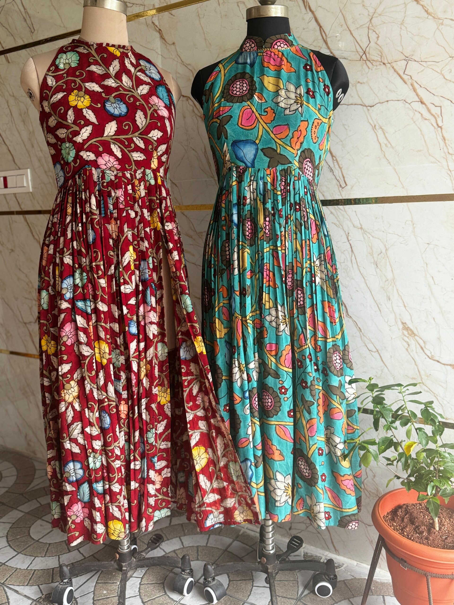 Kalamkari tunics by kiyshacouture Kalamkari tunics by kiyshacouture
